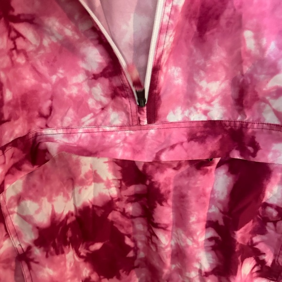Champion Pink and White Tie-Dye Half-Zip Pullover - Picture 3 of 6